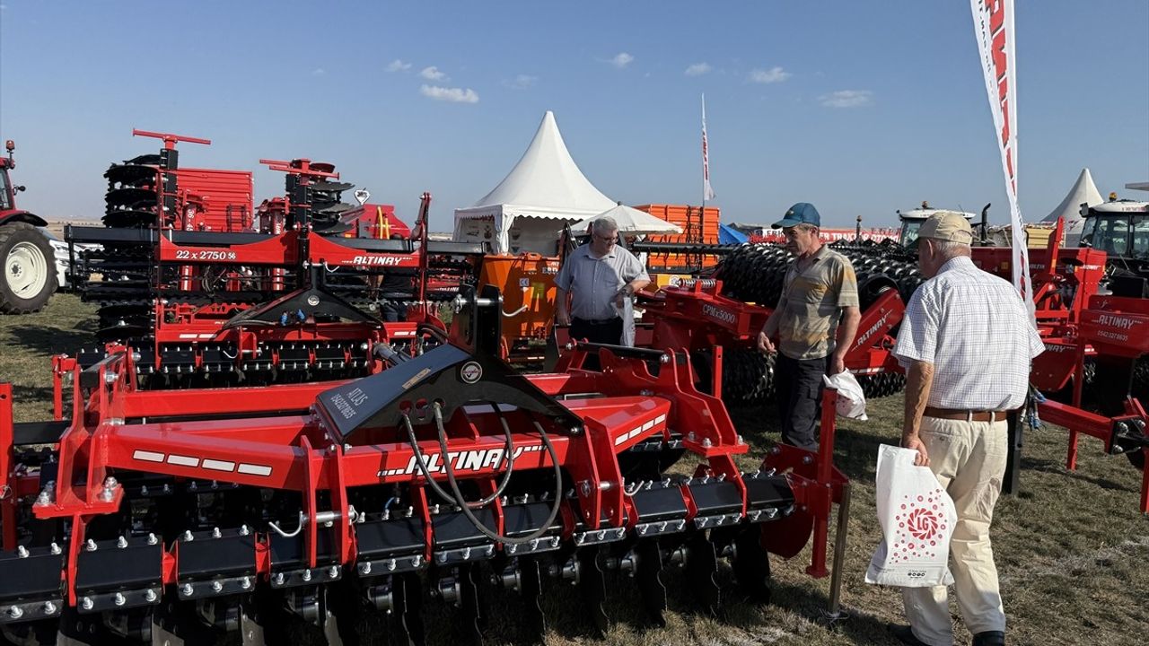 Tekirdağ'da 15. Tarım ve Teknoloji Günleri Fuarı Açıldı
