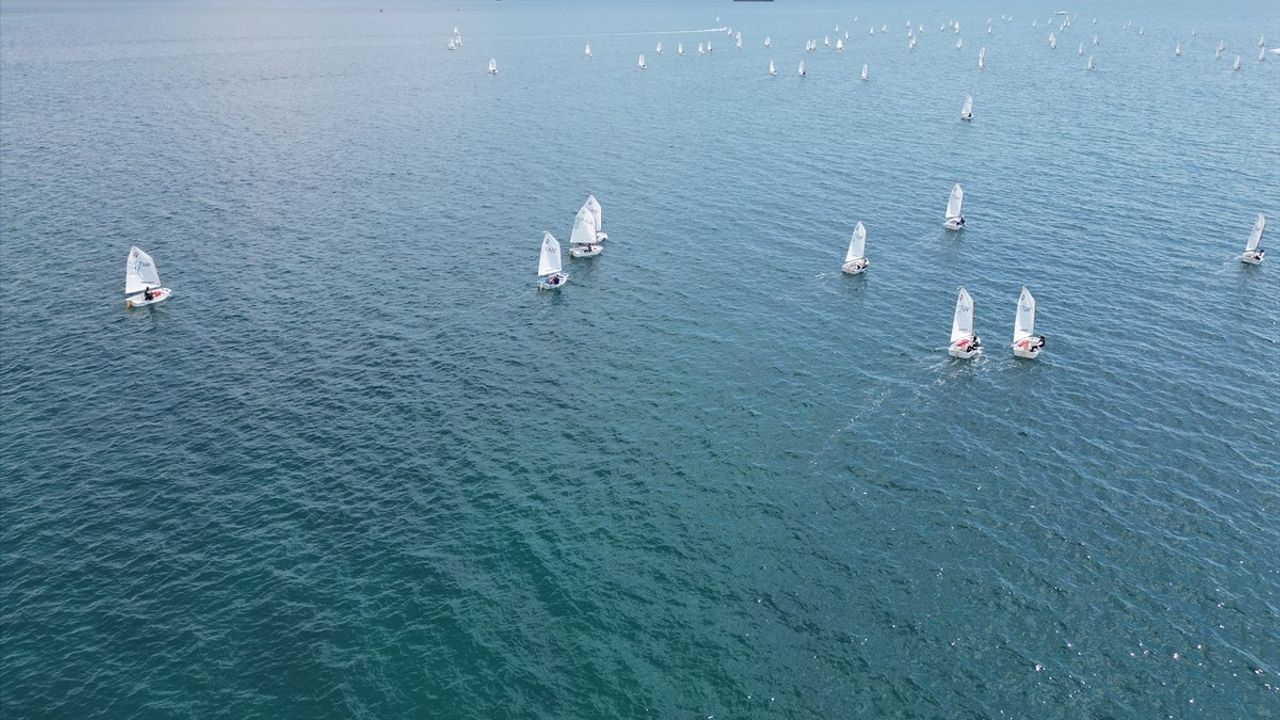 Tekirdağ'da 9. Uluslararası Süleymanpaşa Optimist Cup başladı