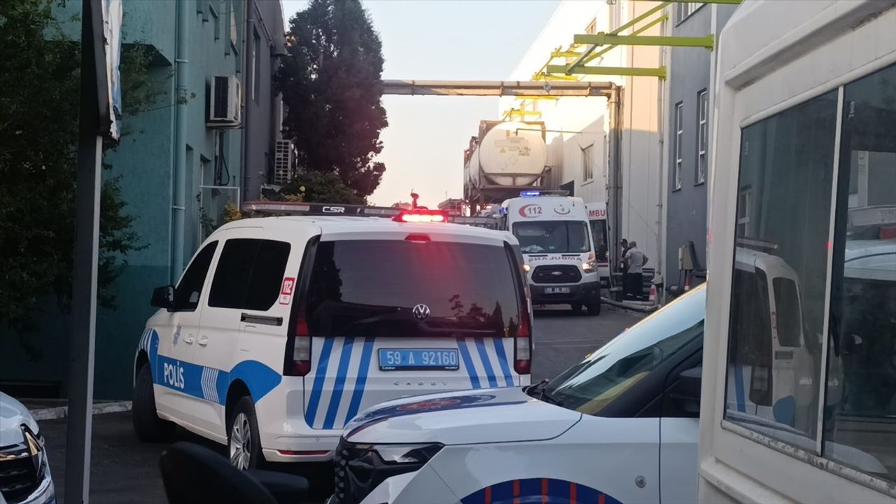Tekirdağ'da Boya Fabrikasında Kimyasal Kazan Faciası: 1 Ölü, 1 Yaralı
