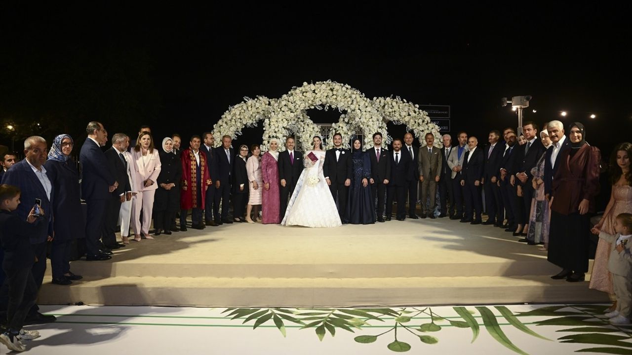 TİHEK Başkanı Fahrettin Altun’un Oğlu Mustafa Bilge Altun Evlendi