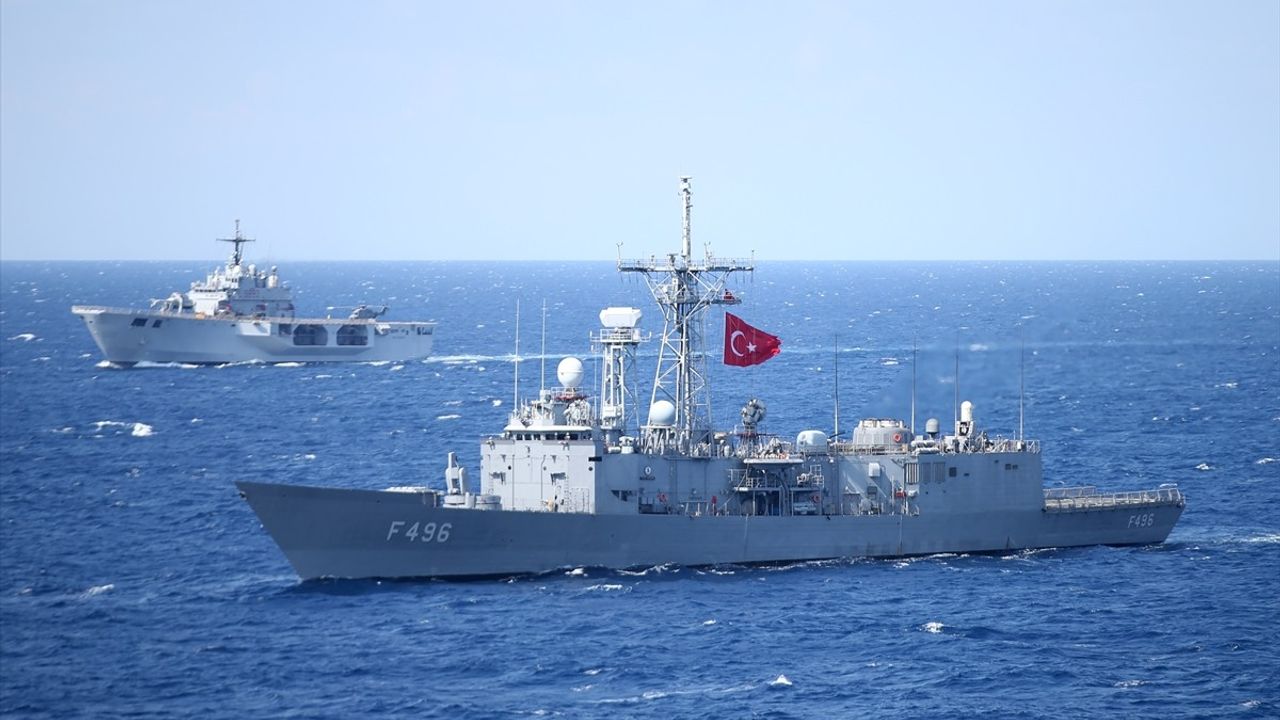 Türk Deniz Kuvvetleri Anadolu Görev Grubu 'Neptune Strike 25.3' Tatbikatında