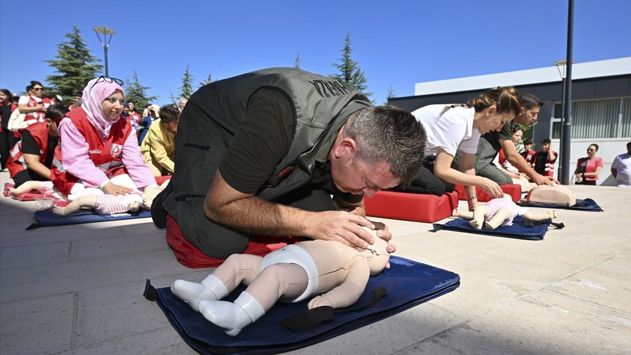 Türk Kızılay ve OGM'den Orman Yangınlarında İlk Yardım Eğitimi