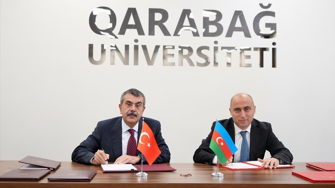 Türkiye ile Azerbaycan Mesleki ve Teknik Eğitimde İşbirliği Protokolü İmzalandı