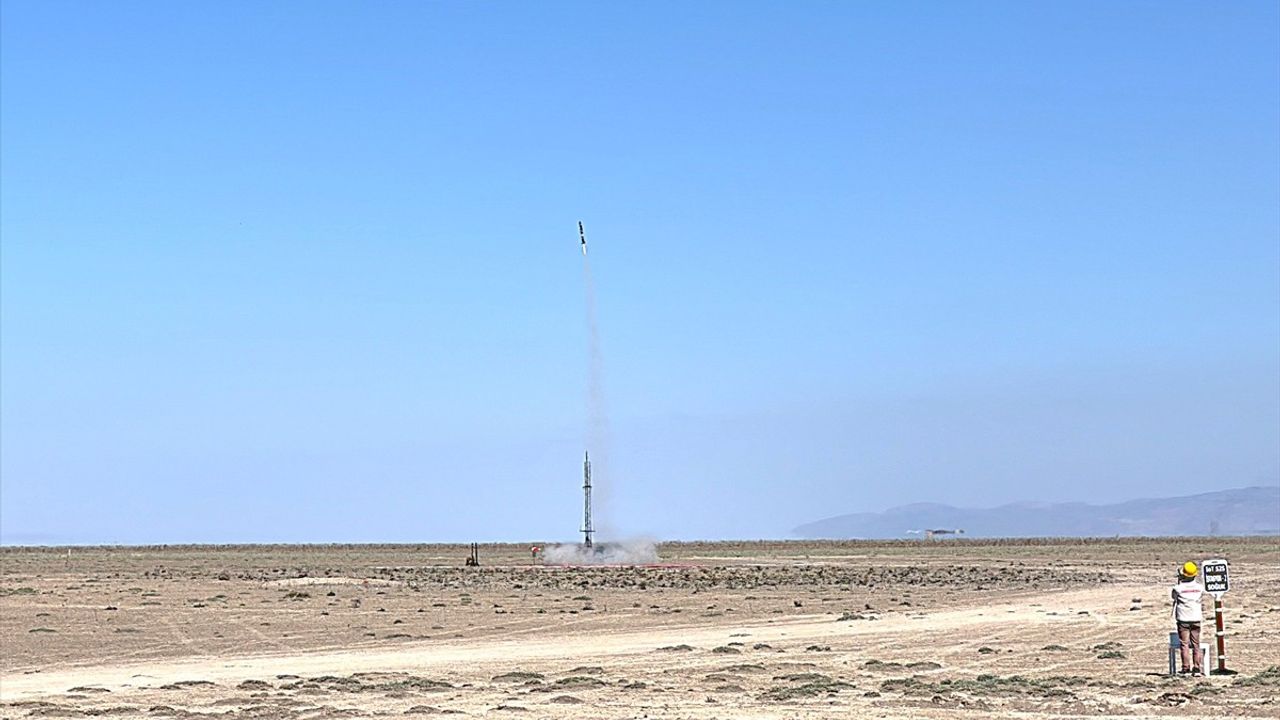 TÜRKSAT Model Uydu Yarışması Finali Hisar Atış Alanı'nda Başladı