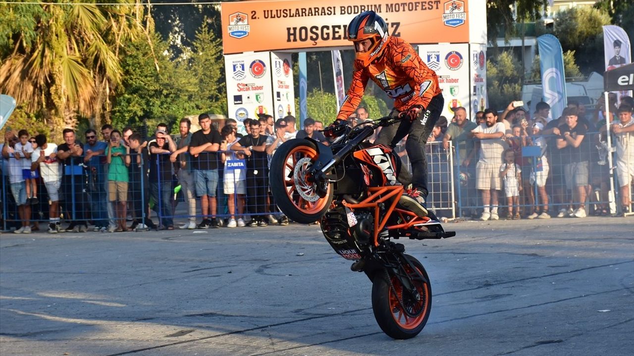 Uluslararası Bodrum Motofest Sona Erdi: Motosiklet Gösterileri ve Bora Gencer