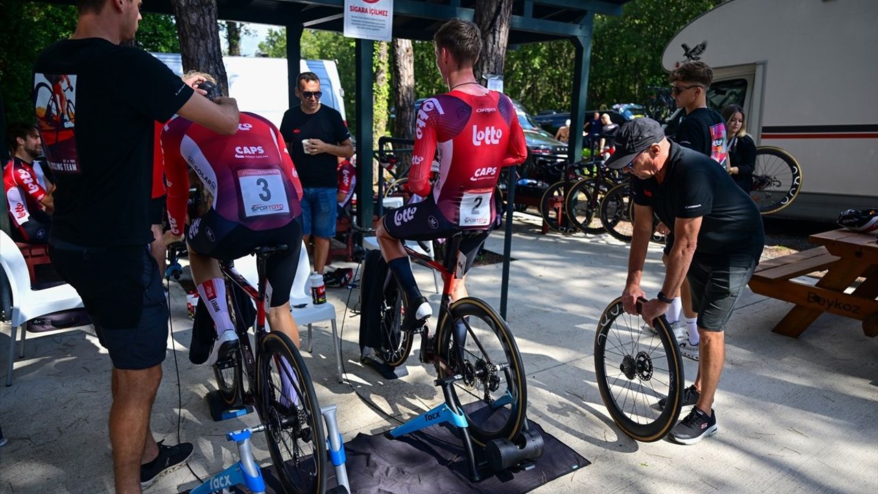 Uluslararası İstanbul Bisiklet Turu 1. Etabı Beykoz'da Başladı