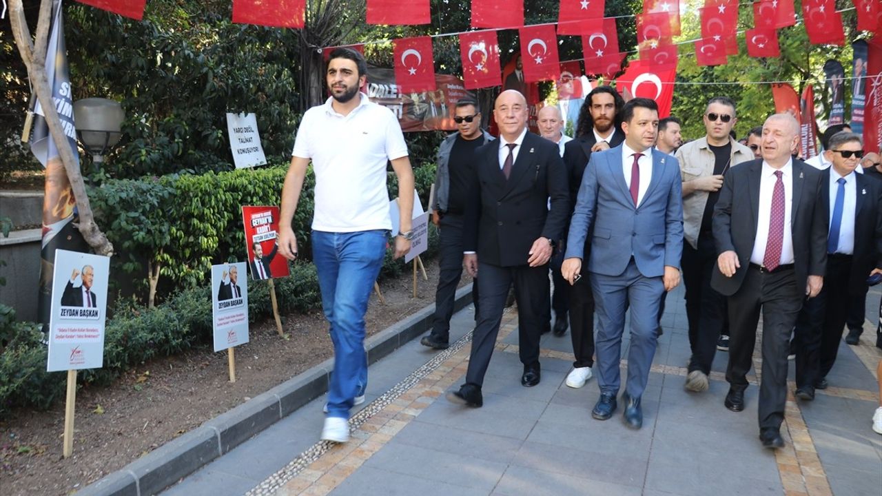Ümit Özdağ Adana'da: Seyhan, Büyükşehir ve Şehit Aileleriyle Buluştu