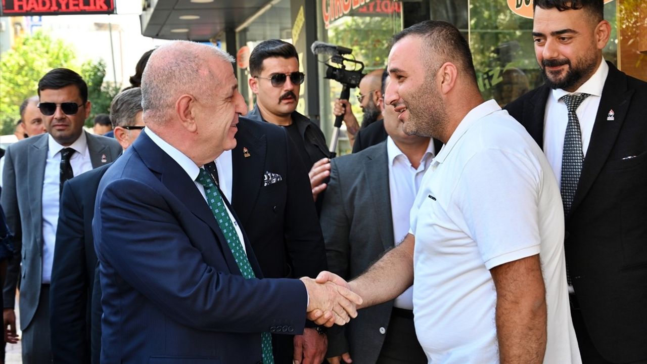 Ümit Özdağ (Zafer Partisi) Kadirli'de: Esnaf ve Dernek Ziyaretleri