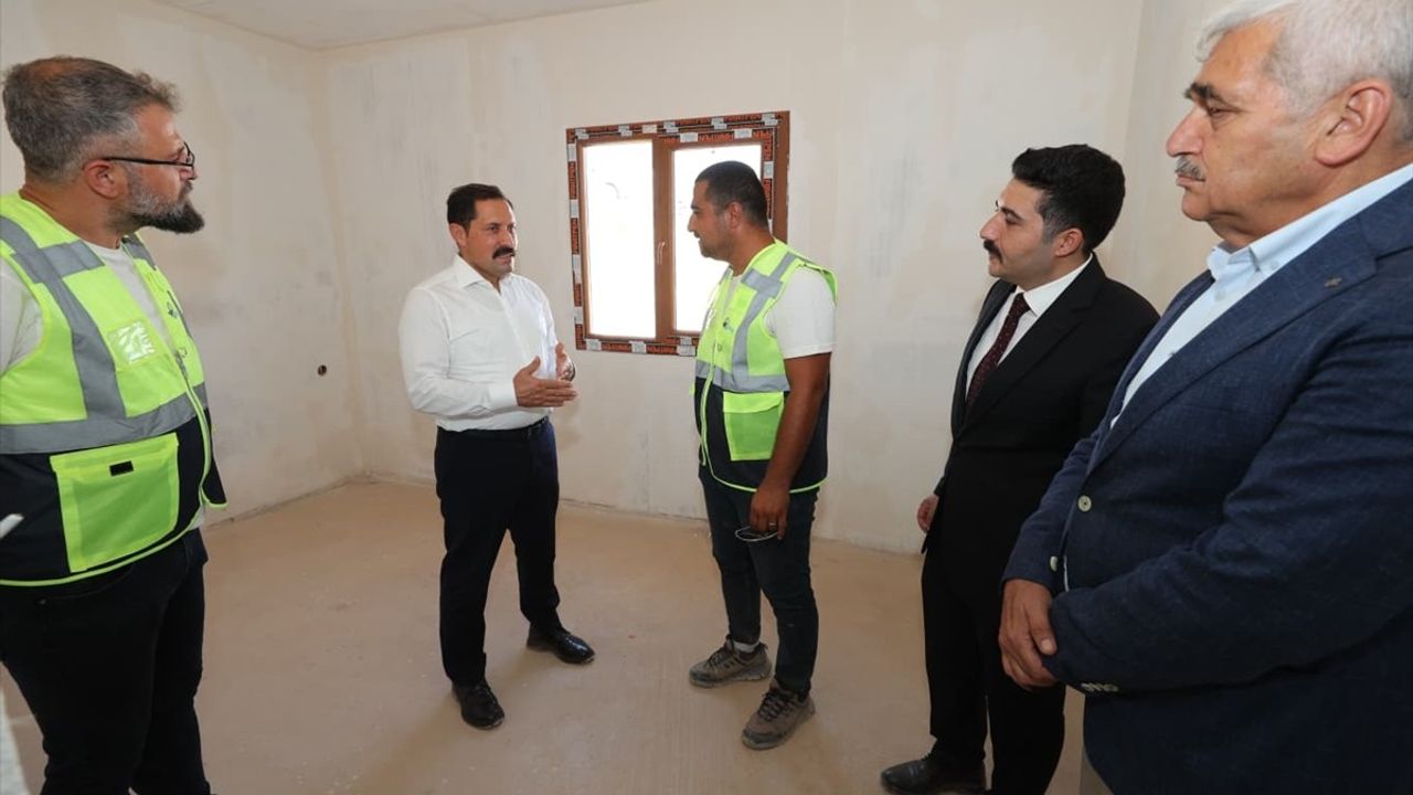 Yayladağı'nda 93 Kırsal Afet Konutu İnşaatı Sürüyor