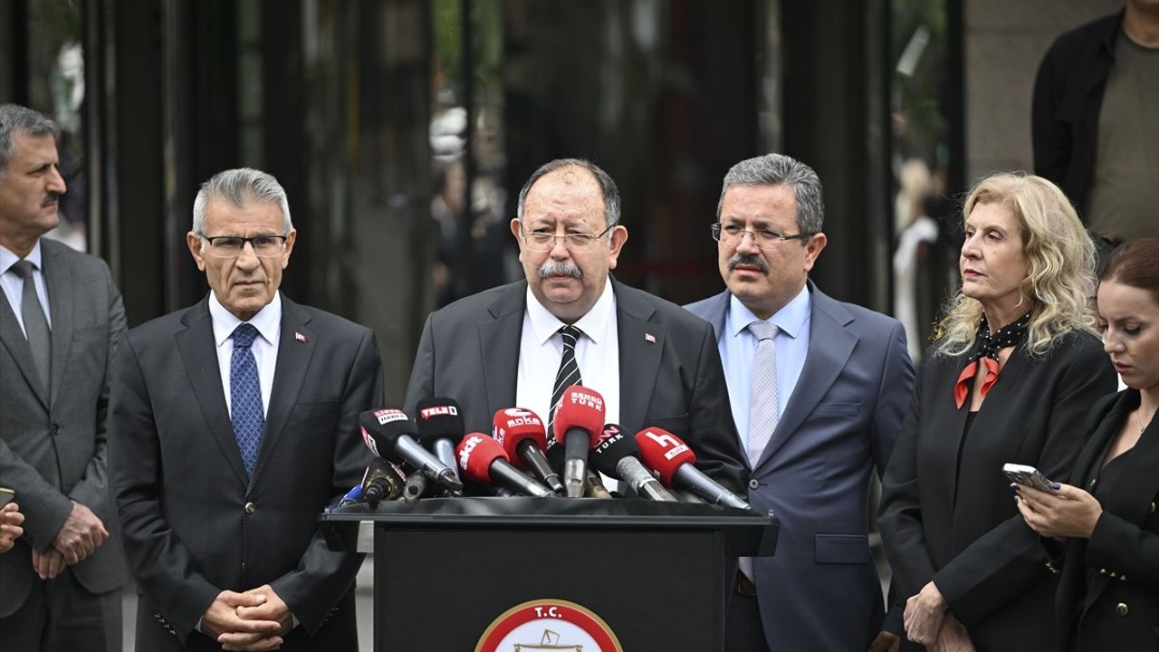 YSK Başkanı Yener: CHP'nin 22. Olağanüstü Kurultayı İptal Talebi Reddedildi