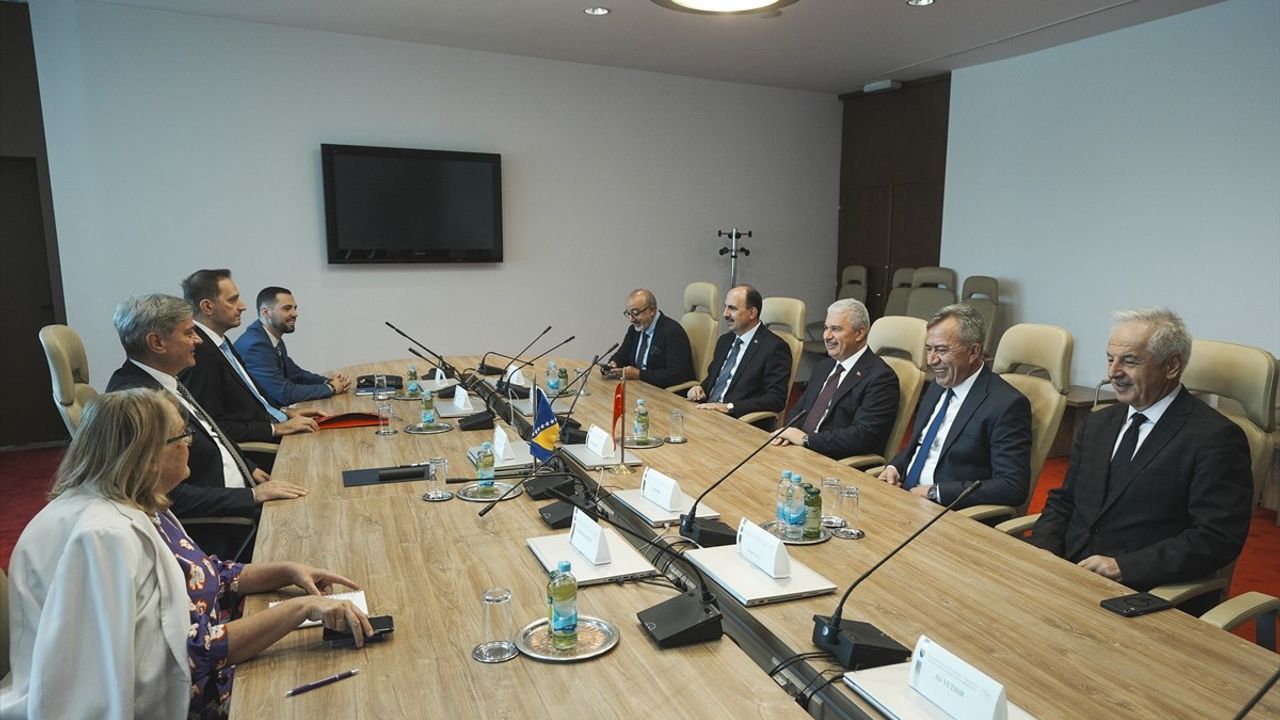 Zvizdic Konya Heyetini Kabul Etti: Türkiye-Bosna İşbirliği Vurgusu