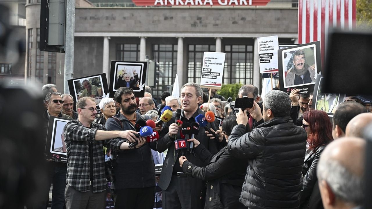 10 Ekim 2015 Ankara Garı saldırısı kurbanları anıldı