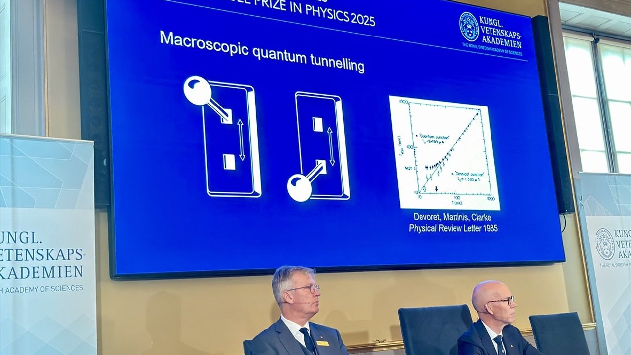 2025 Nobel Fizik Ödülü John Clarke, Michel Devoret ve John Martinis'e verildi