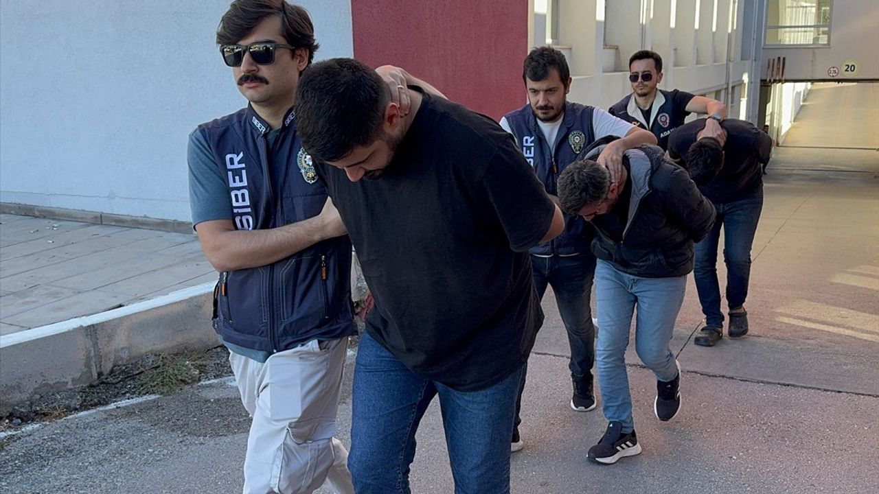 Adana'da 'Sazan Sarmalı' Operasyonu: 6 Zanlı Tutuklandı