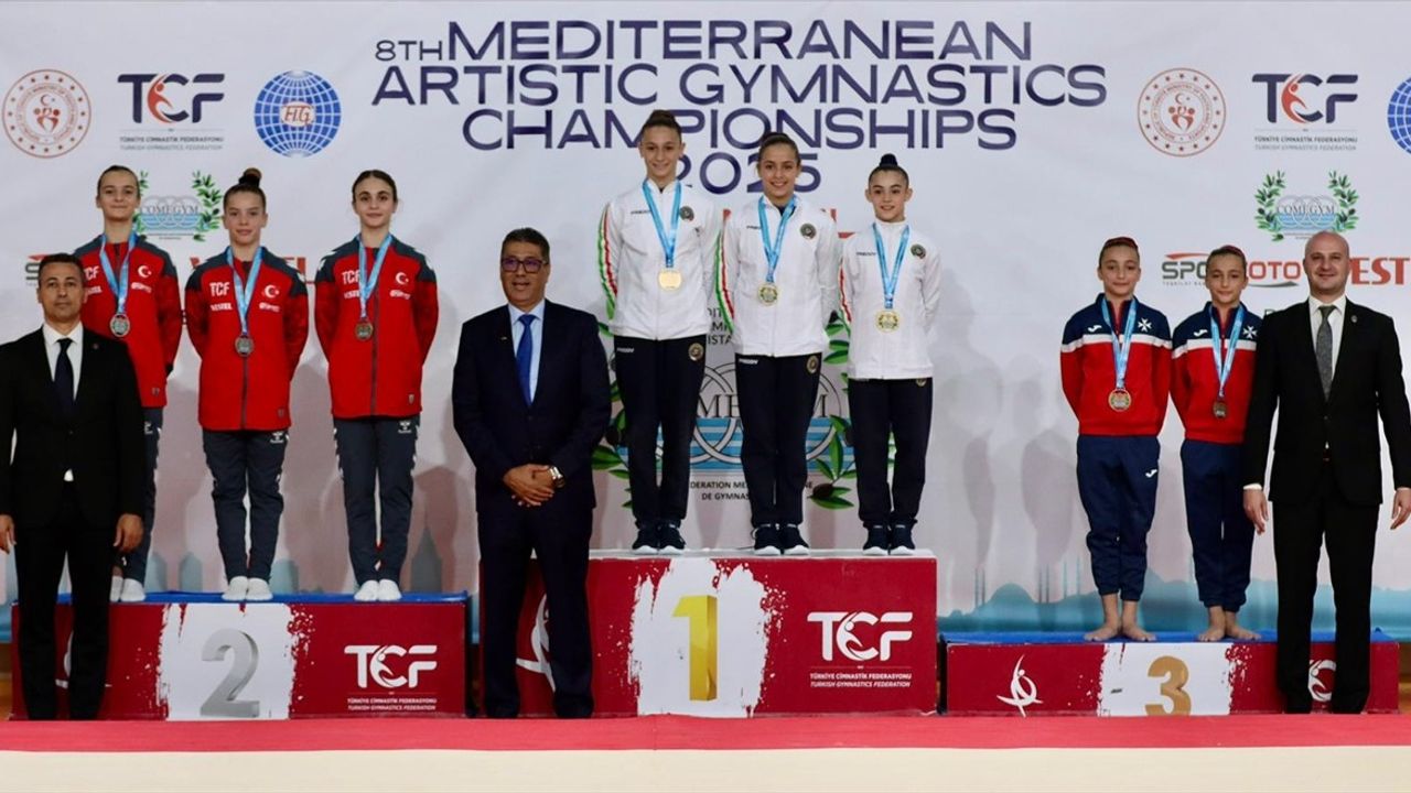 Akdeniz Ülkeleri Cimnastik Birliği Şampiyonası: Türkiye ilk günde 3 gümüş, 1 bronz
