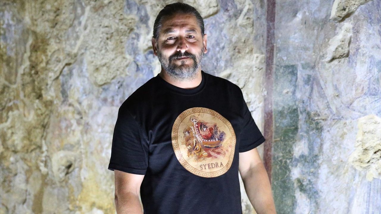 Alanya'da Aziz Pavlus Freski Bulunan Vaftiz Mağarası Turizme Açılıyor