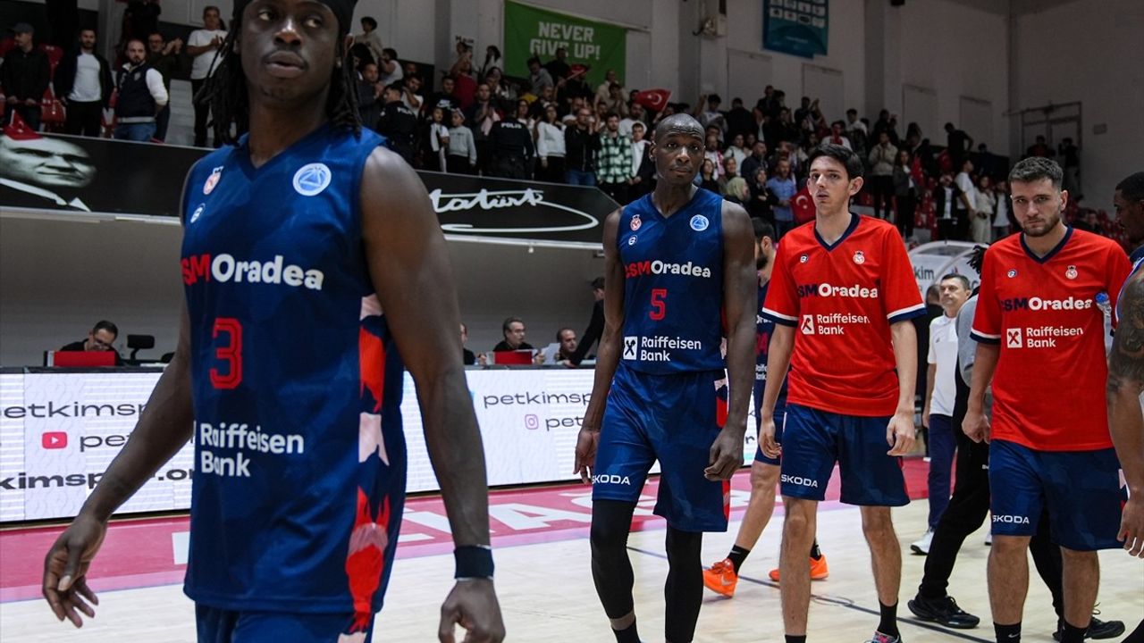 Aliağa Petkimspor, FIBA Avrupa Kupası'nda Oradea'yı 84-73 Yendi