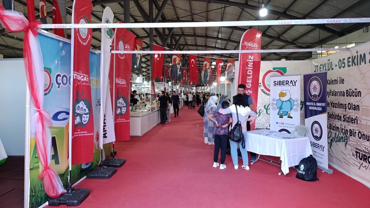 Amasya Kitap Fuarı sona erdi: 97 yayınevi, 87 yazar katıldı