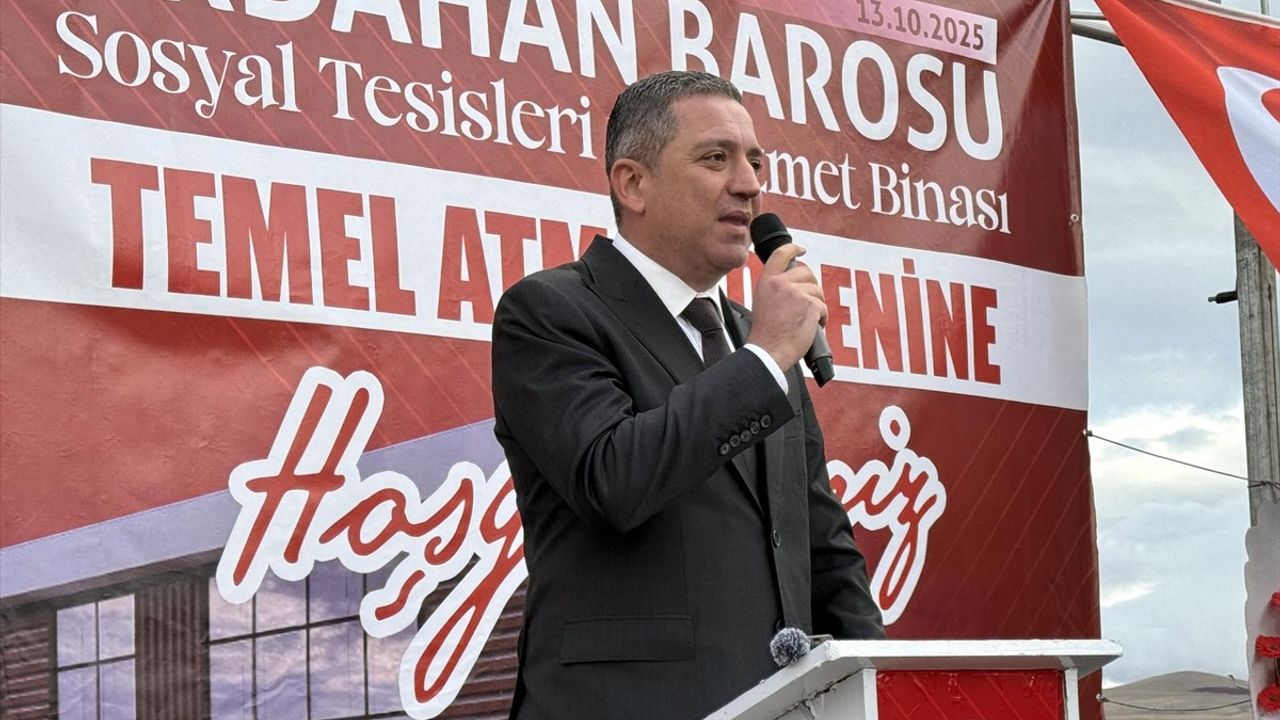 Ardahan Barosu Hizmet Binası ve Sosyal Tesisi'nin Temeli Atıldı