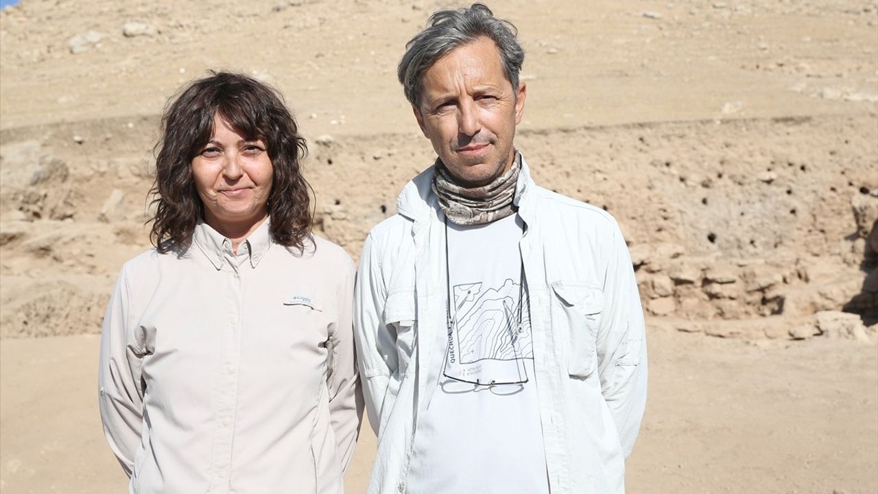 Arkeolog çift 16 yıldır birlikte kazıyor: Süheyla İrem ve Semih Mutlu