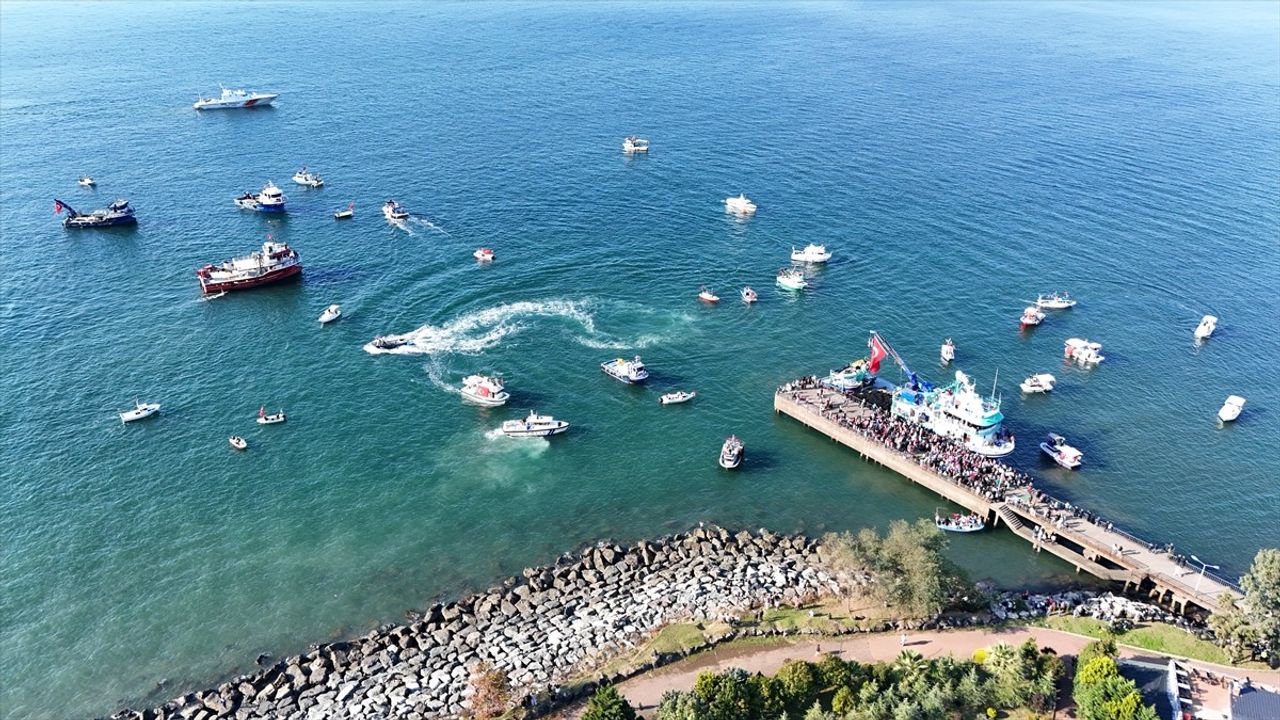 Artvin'de Denizciler Karadeniz'e Açıldı: Sumud Filosu ve Filistin'e Destek