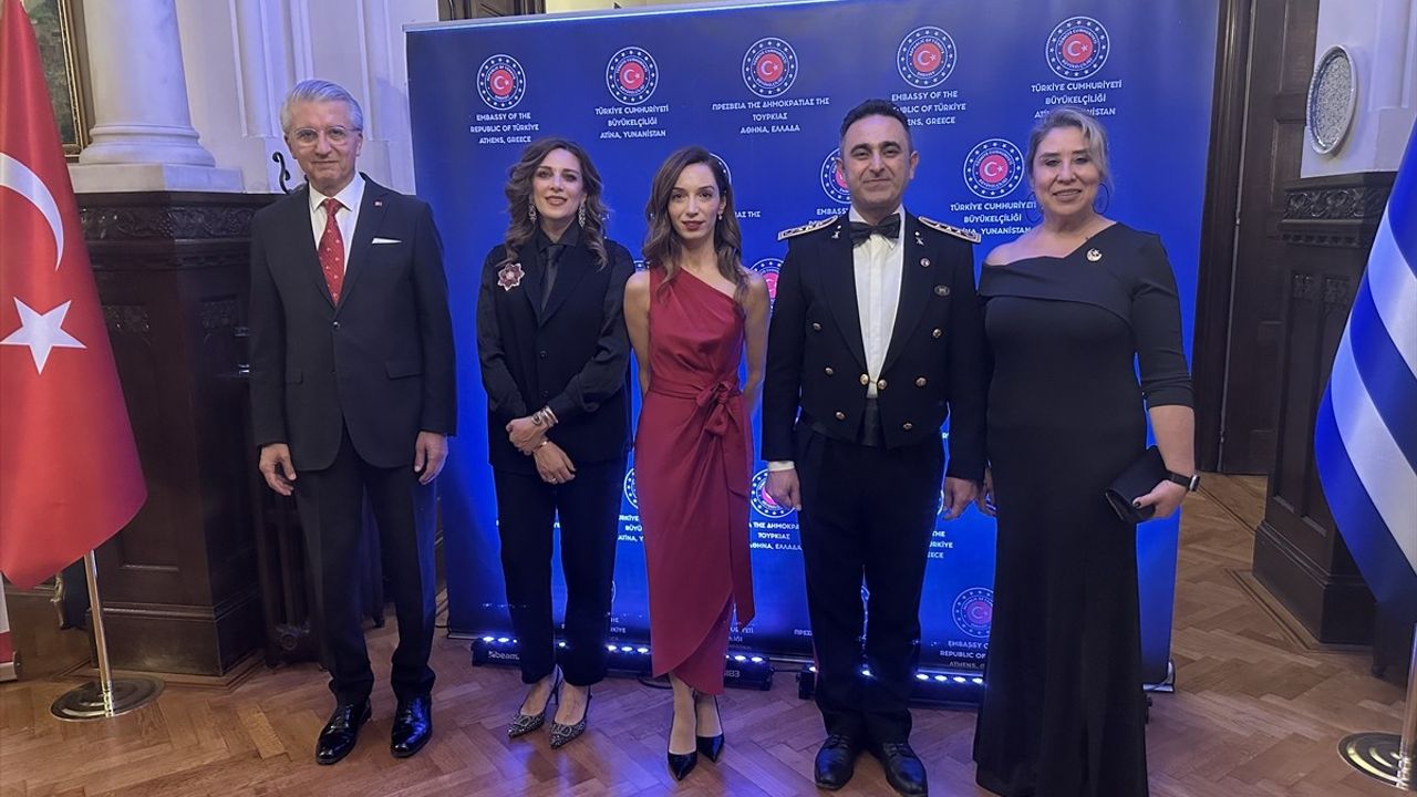 Atina'da Türkiye Cumhuriyeti'nin 102. Yılı Resepsiyonu