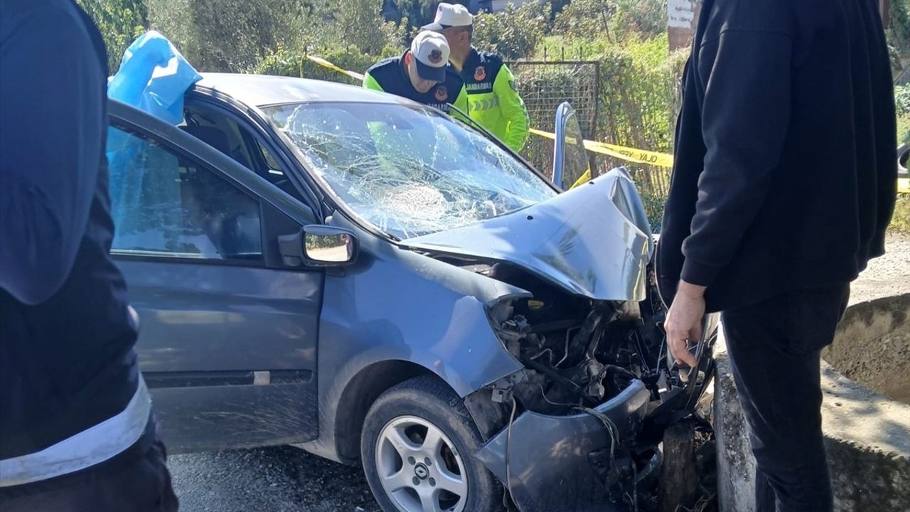Aydın Germencik'te Trafik Kazası: Sulama Kanalına Çarpan Araçta 1 Kişi Öldü
