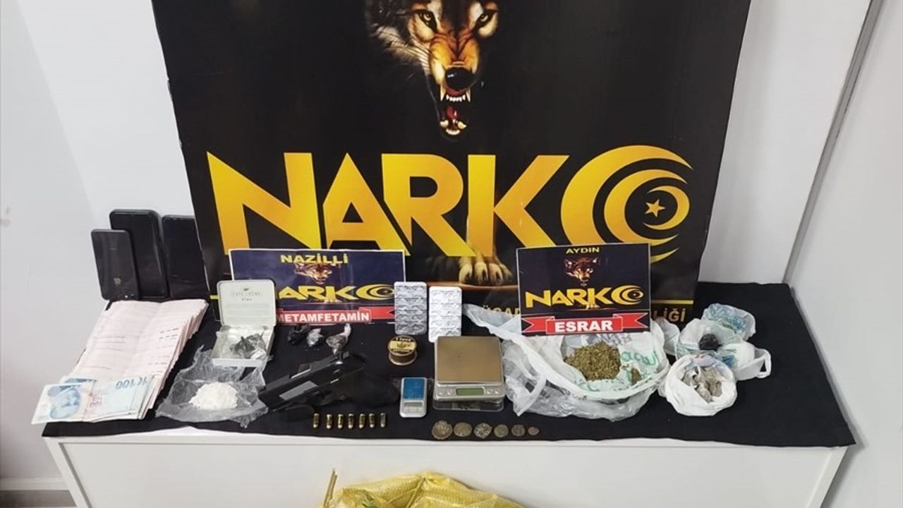 Aydın Nazilli'de Uyuşturucu Operasyonu: 2 Zanlı Tutuklandı