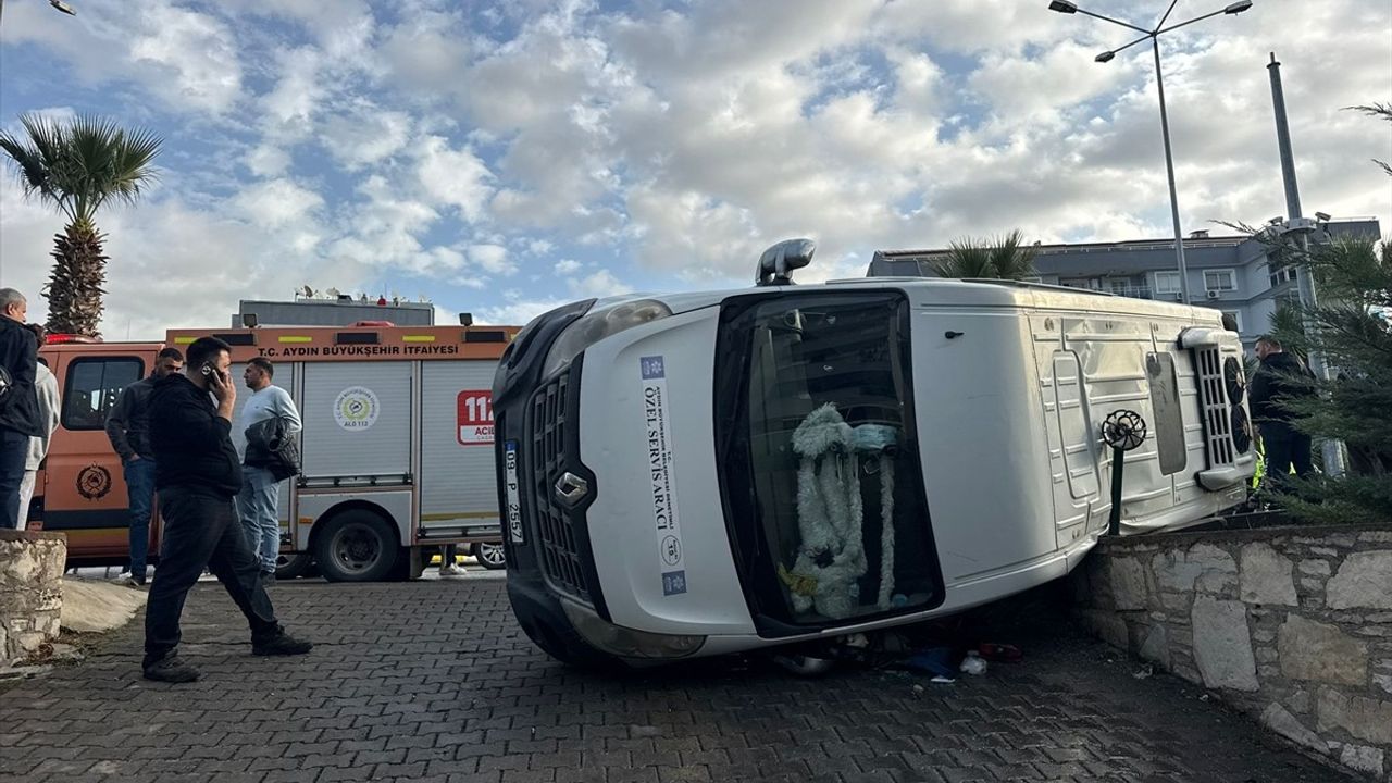 Aydın Söke'de Minibüs Kazası: 6 Yaralı