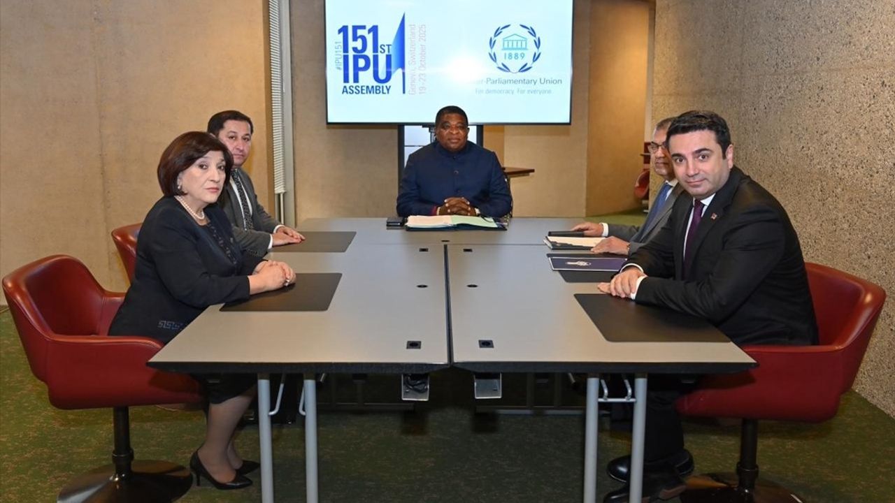 Azerbaycan ve Ermenistan Parlamento Başkanları Cenevre'de Görüştü — PAB 151