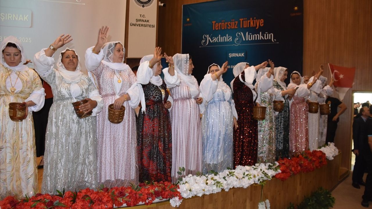 Bakan Bayraktar: Gabar'da Üretimi Artıracağız — Şırnak'ta 'Terörsüz Türkiye Kadınla Mümkün' vurgusu