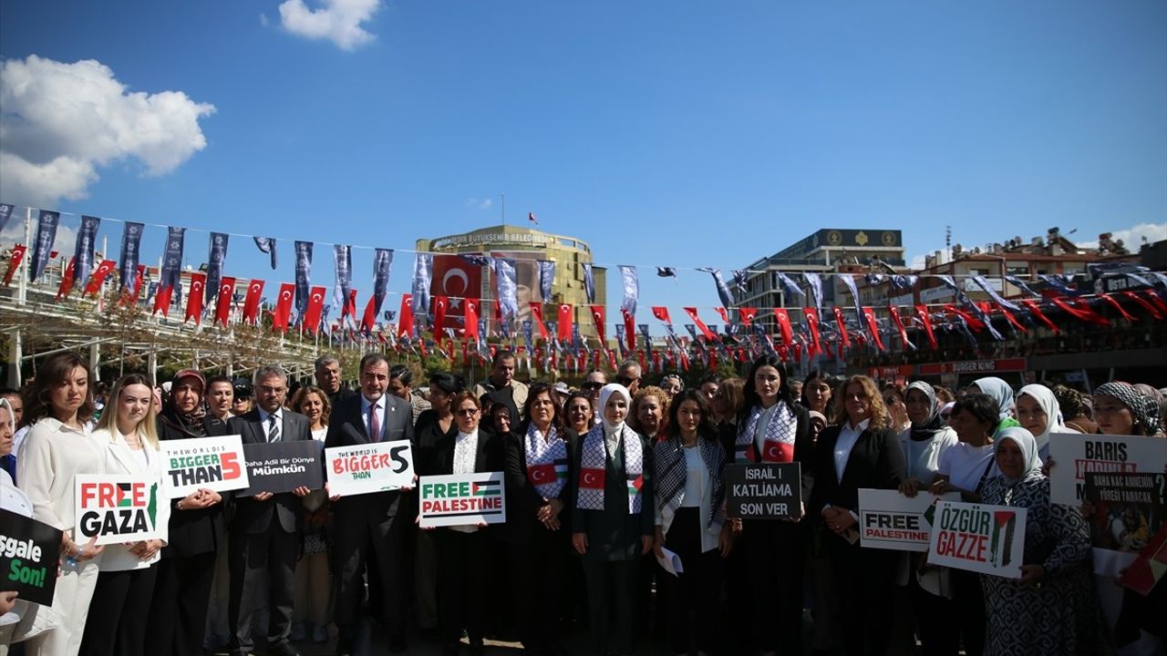 Bakan Göktaş'tan Aydın'daki 'Gazze İçin Sessiz Çığlık' Etkinliğine Destek