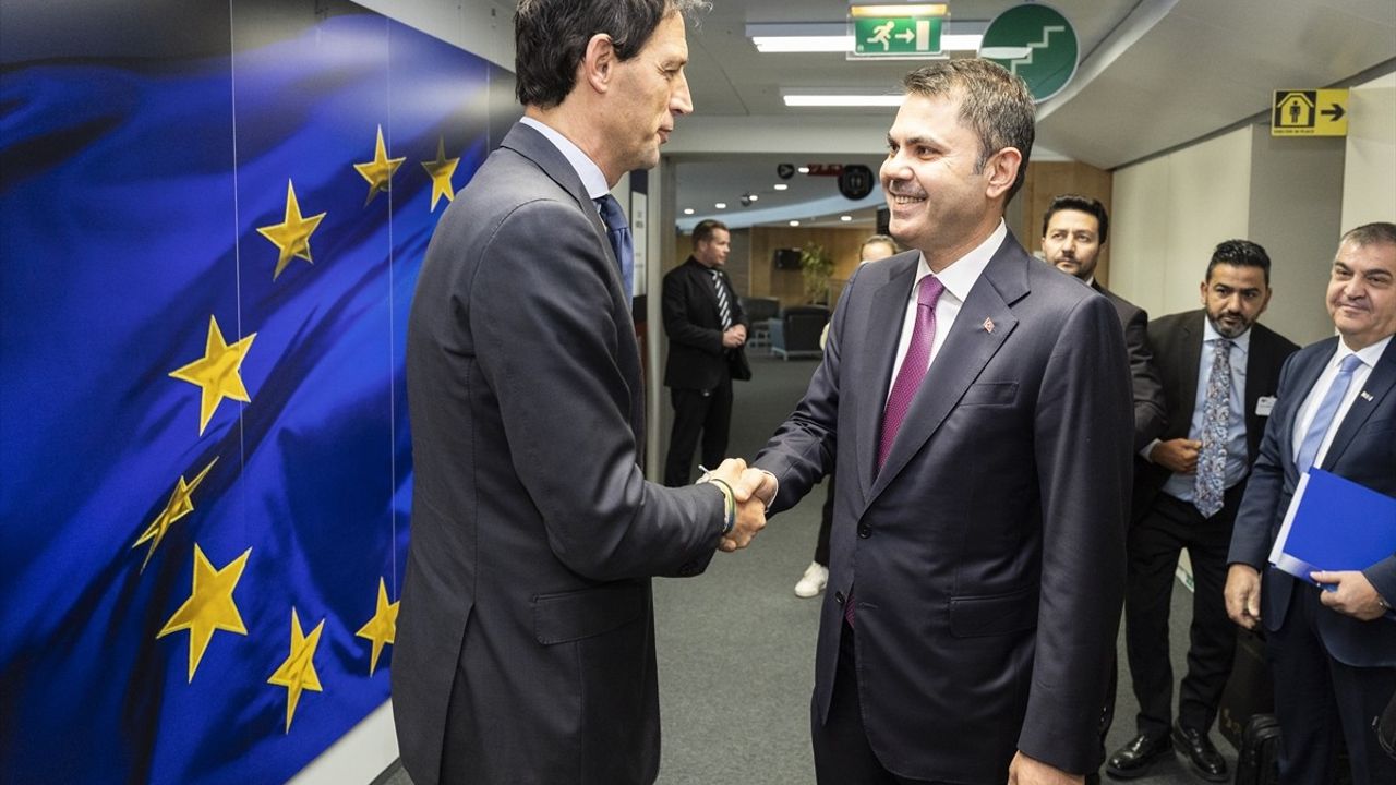 Bakan Kurum Brüksel'de: AB-Türkiye işbirliğinde iklim ve ekonomi vurgusu