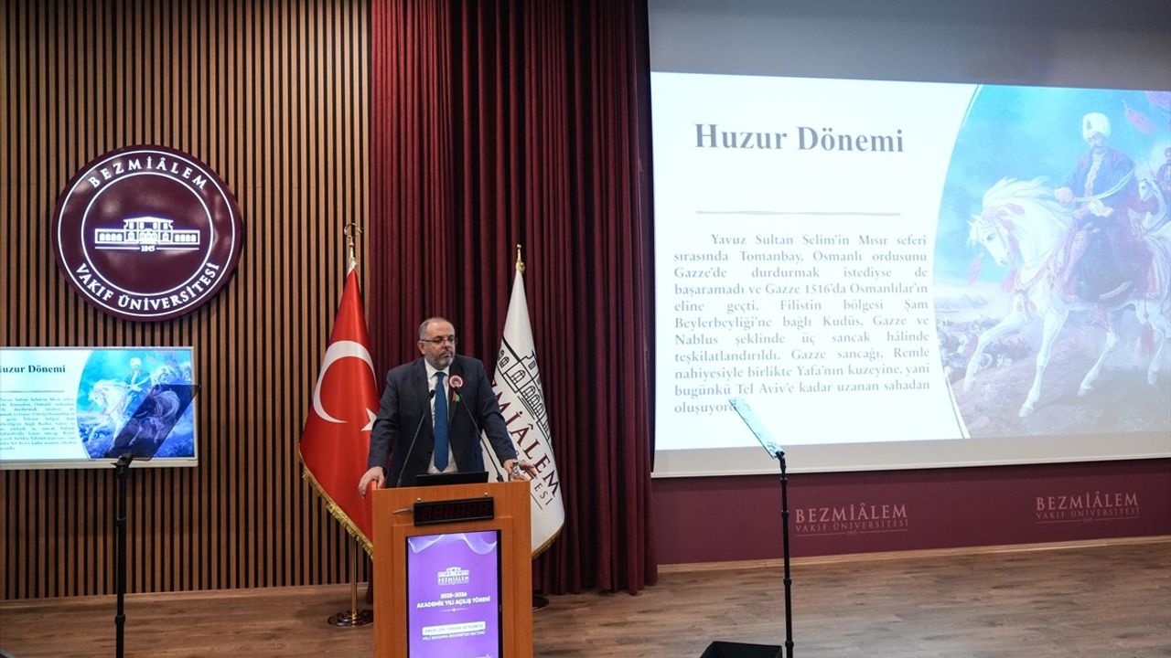Bezmialem Vakıf Üniversitesi 2025-2026 Akademik Yılı Başladı — Filistin'de 800 Yıl Dersi