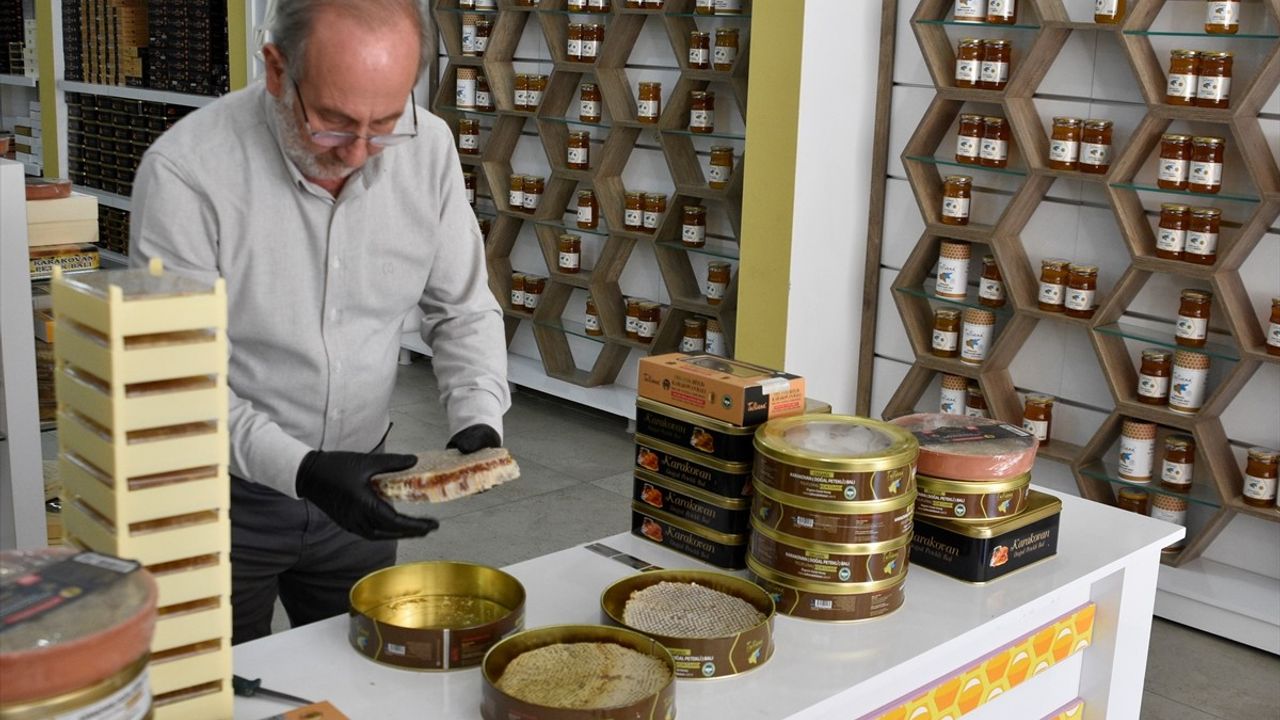 Bitlis'te Karakovan Balı Hasadı Başladı