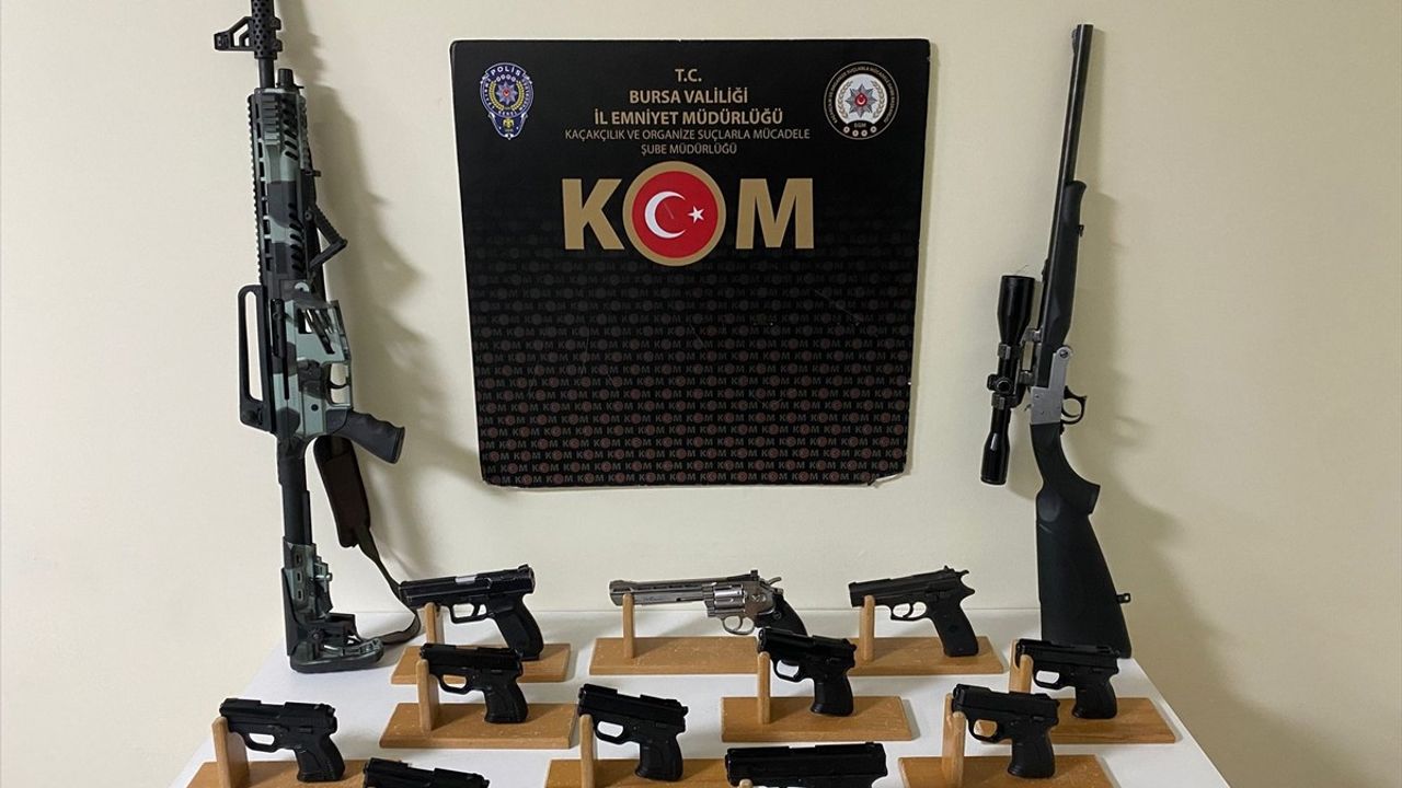 Bursa Gemlik'te Yasa Dışı Silah Operasyonu: 1 Kişi Tutuklandı