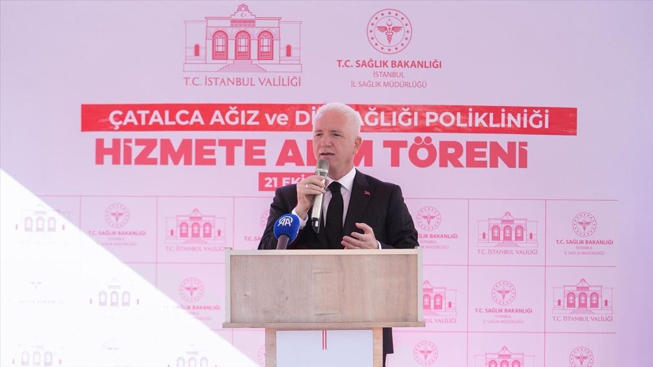 Çatalca Ağız ve Diş Sağlığı Polikliniği Törenle Hizmete Açıldı