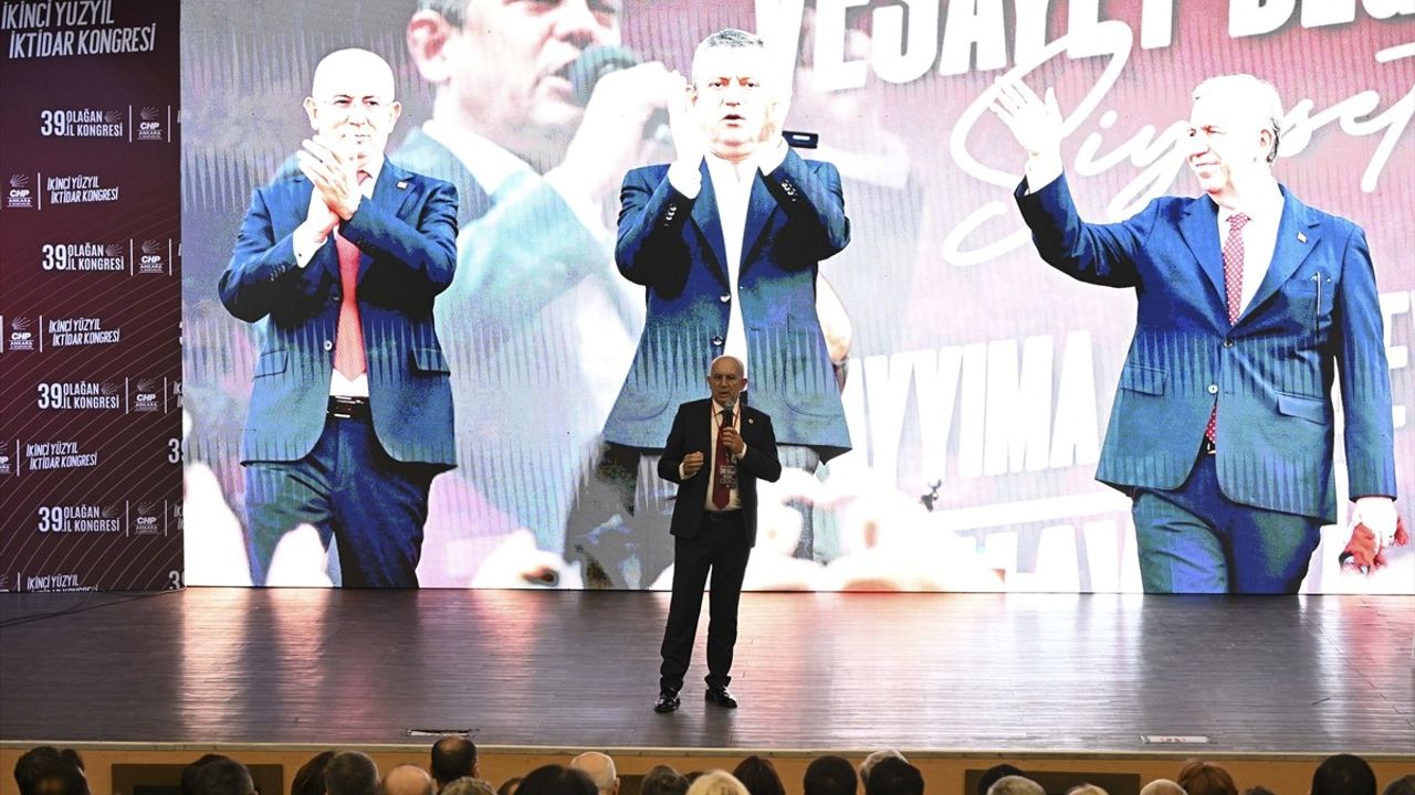 CHP Ankara 39. Olağan Kongresi: Ümit Erkol Tek Aday