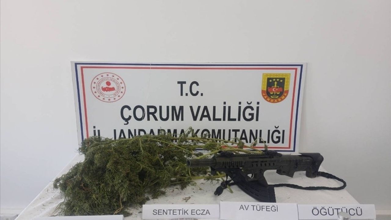 Çorum'da Uyuşturucu Operasyonu: 8 Gözaltı