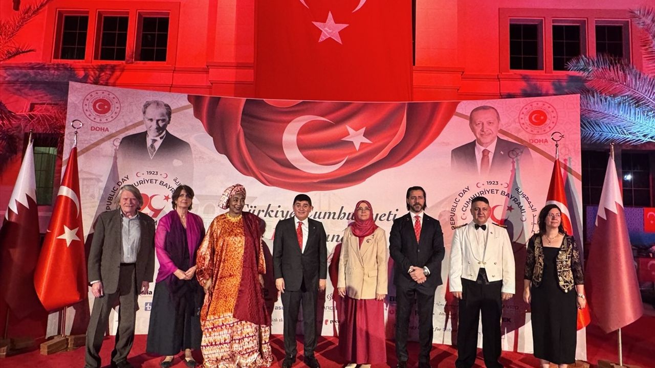 Doha'da 29 Ekim Resepsiyonu: Türkiye Cumhuriyeti 102. Yılı Kutlandı