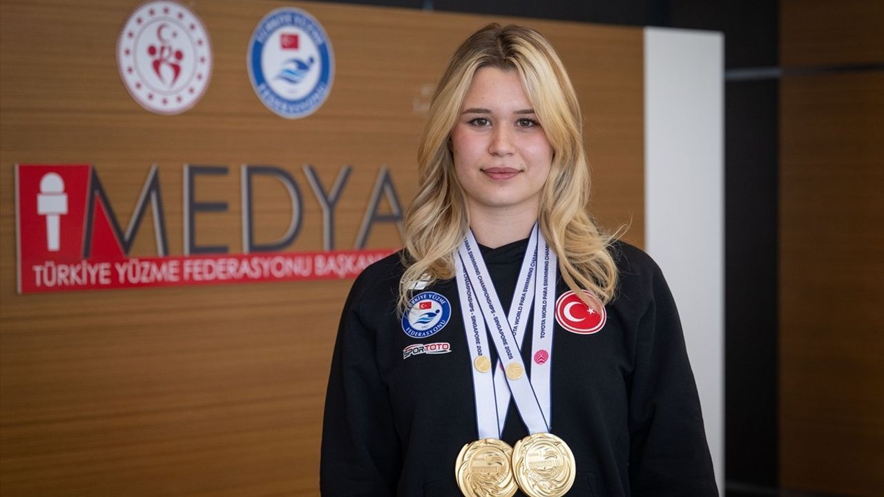 Dünya Şampiyonu Defne Kurt 5 Altını Gazze’deki Çocuklara Armağan Etti