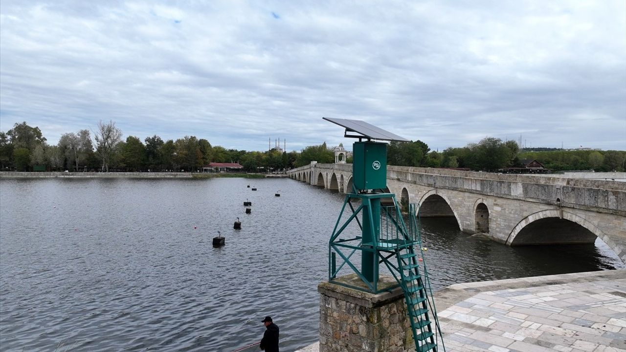 Edirne'de Sağanaklar Tunca ve Meriç'in Debisini Yükseltti