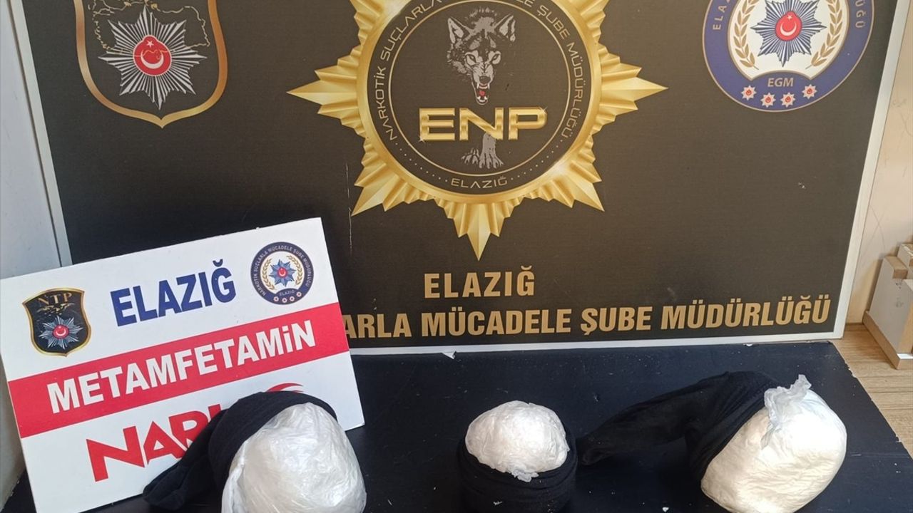Elazığ'da Uyuşturucu Operasyonu: 8 Şüpheli Tutuklandı
