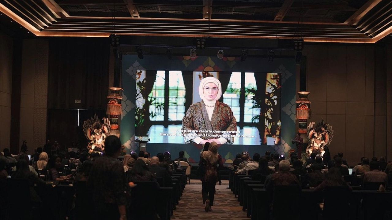 Emine Erdoğan'dan Bali'deki Asya Pasifik Sıfır Atık Semineri'ne Video Mesaj