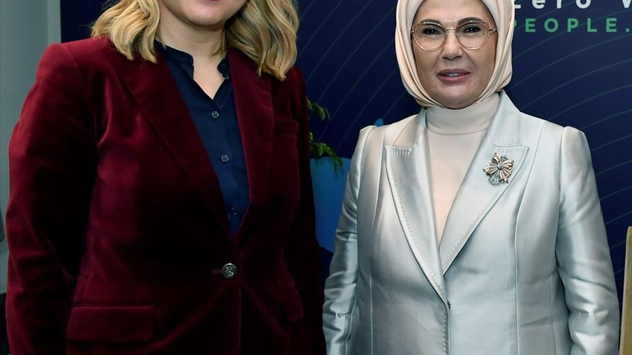 Emine Erdoğan, UNECE İcra Sekreteri Tatiana Molcean ile Görüştü