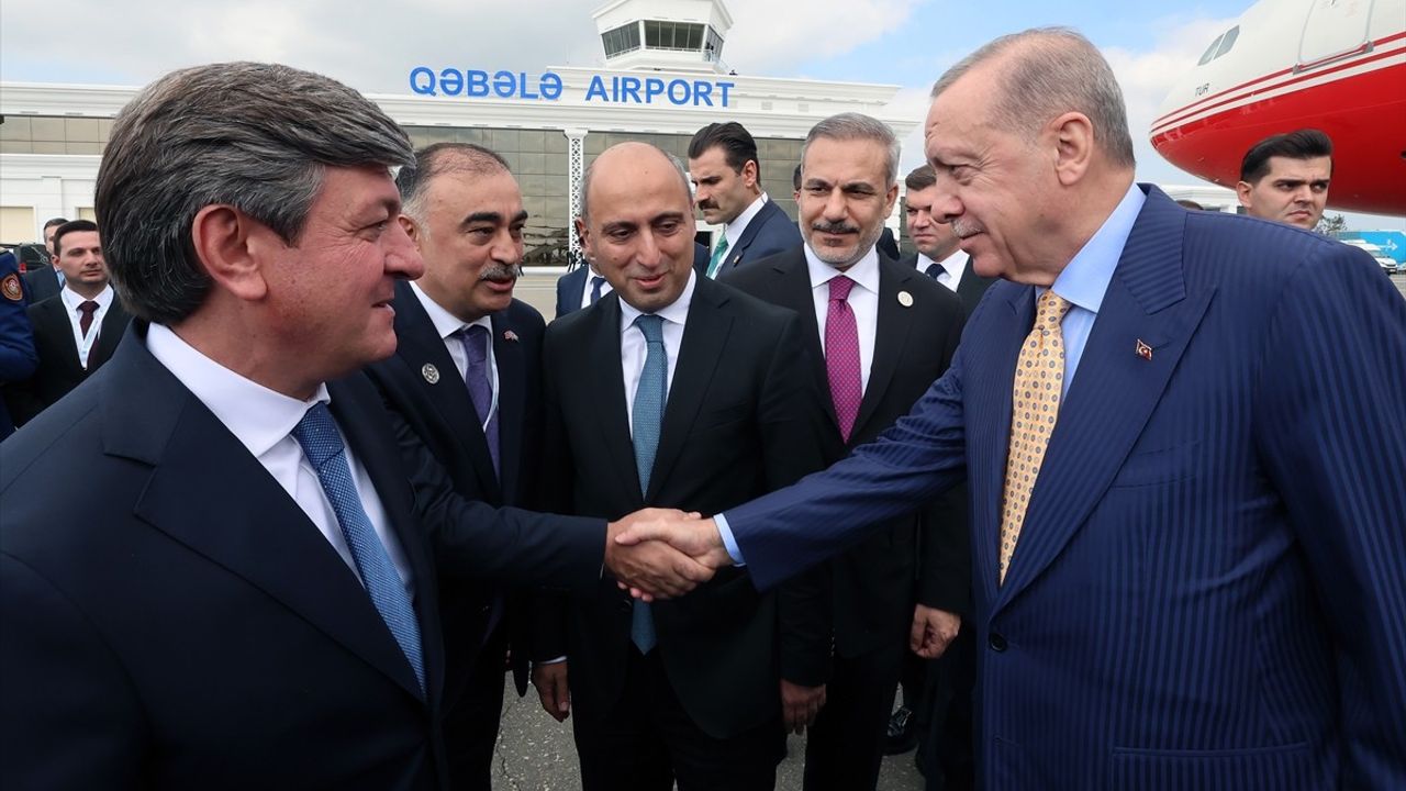 Erdoğan Gebele'de: Türk Devletleri Teşkilatı 12. Zirvesi İçin Azerbaycan'da