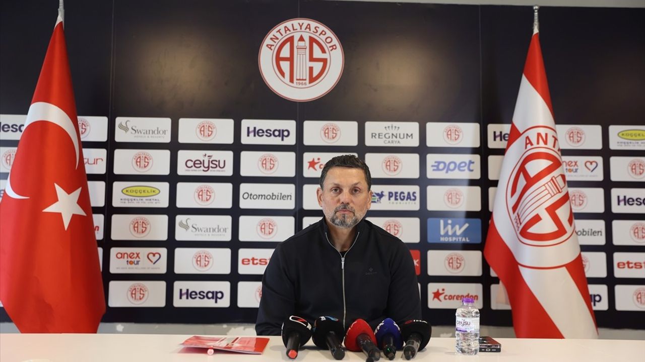 Erol Bulut: Amacımız Başakşehir'den Puanlarla Ayrılmak - Antalyaspor