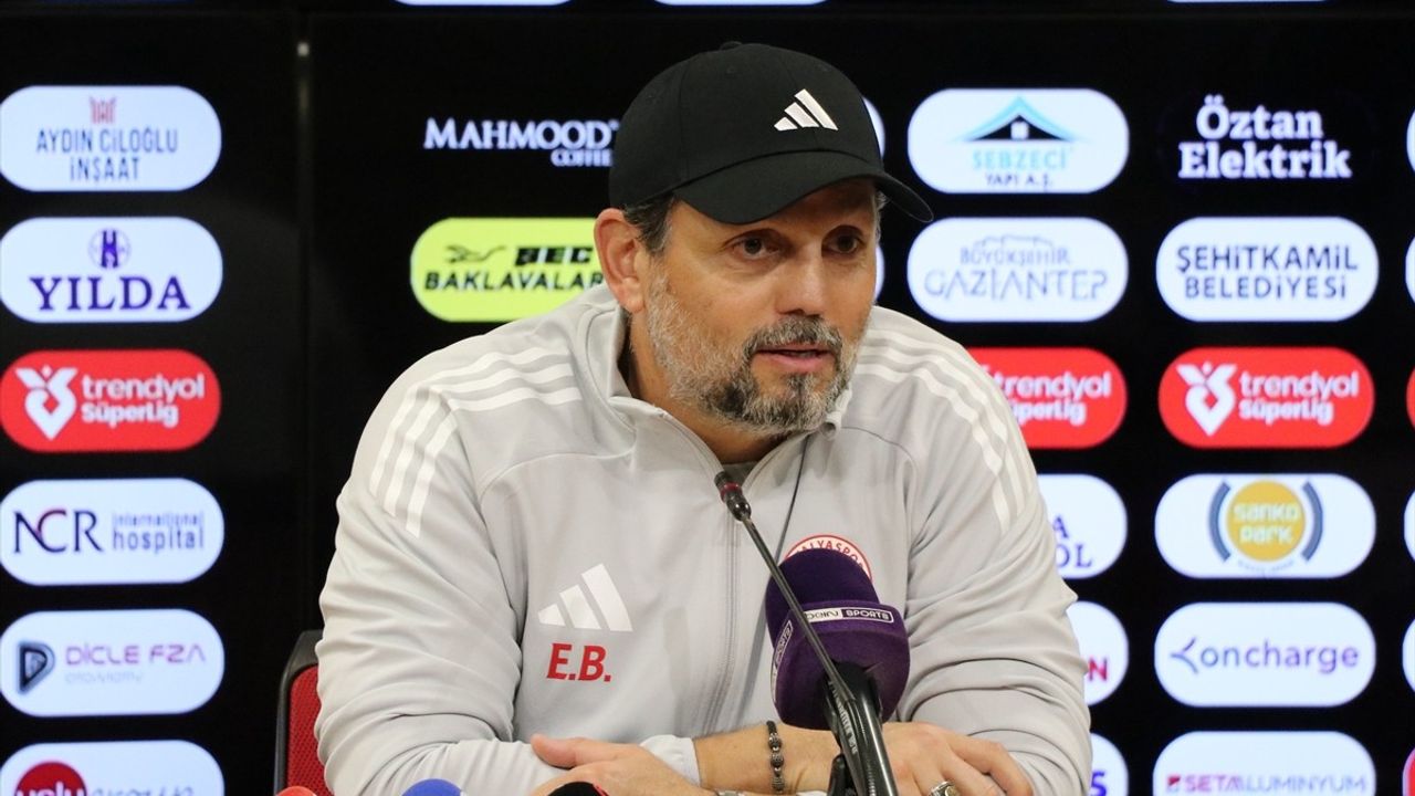 Erol Bulut: 'Daha yoğun çalışacağız' — Hesap.com Antalyaspor 3-2 mağlubiyeti