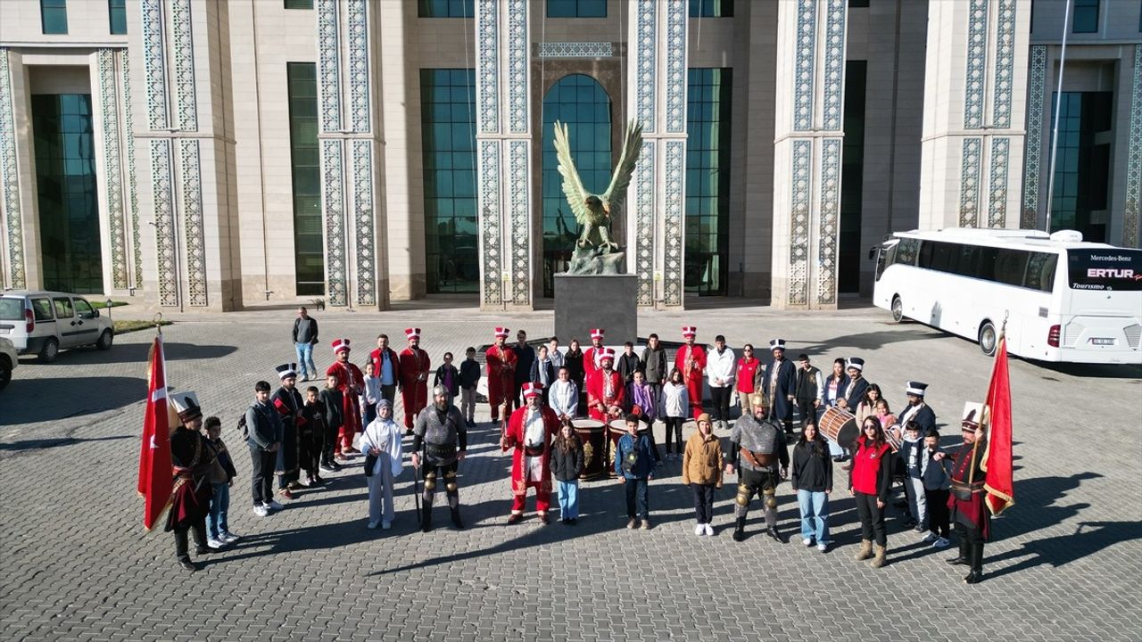 Erzurum'da 40 Şehit, Gazi ve Polis Çocuğu Palandöken ile Narman-Uzundere'yi Gezdi