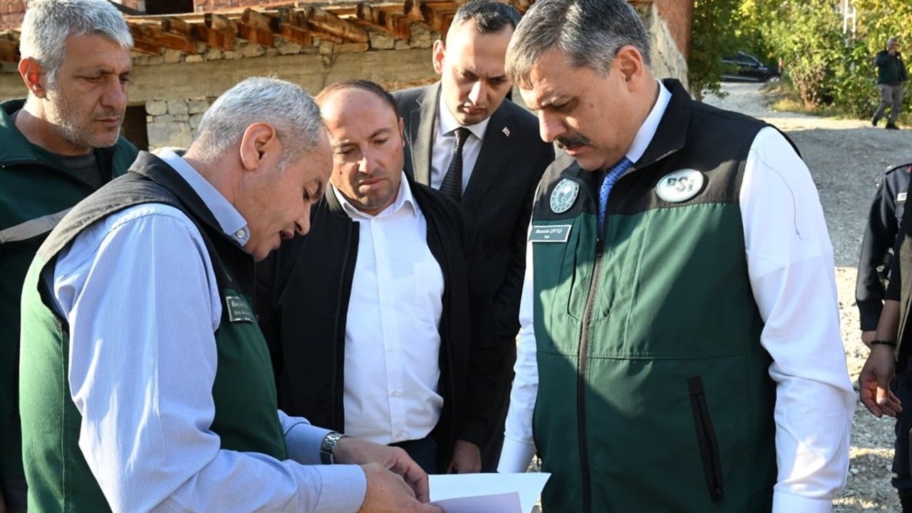 Erzurum Valisi Mustafa Çiftçi Tortum ve Uzundere'de İnceleme Yaptı